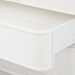 Sienna 3-Drawer Side Table, Glazed Whisper White