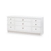 Sienna 9-Drawer Cabinet, Glazed Whisper White