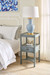 Sara 1-Drawer Side Table, Foggy Horizon