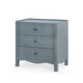 Sara 3-Drawer Side Table, Foggy Horizon
