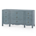 Sara Extra Large 9-Drawer Cabinet, Foggy Horizon