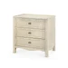 Sara 3-Drawer Side Table, Sailcloth Sheen