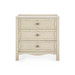 Sara 3-Drawer Side Table, Sailcloth Sheen