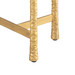 Genesis Accent Table, Gold Leaf