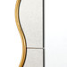Thaisa Mirror - Large, Gold Leaf