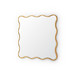 Thaisa Mirror - Small, Gold Leaf