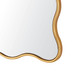 Thaisa Mirror - Small, Gold Leaf