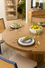 York Dining Table, Almond