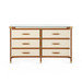 Toulon 6-Drawer, Tan