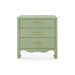 Gianna 3-Drawer Side Table, Spring Green