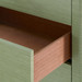 Gianna 3-Drawer Side Table, Spring Green