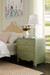 Gianna 3-Drawer Side Table, Spring Green