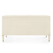 Morris Extra Large 6-Drawer, Blanched Oak and Satin Bronze