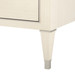 Morris Extra Large 6-Drawer, Blanched Oak and Satin Bronze