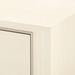 Morris Extra Large 6-Drawer, Blanched Oak and Satin Bronze