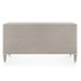 Morris Extra Large 6-Drawer, Taupe Gray and Nickel