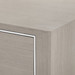 Morris Extra Large 6-Drawer, Taupe Gray and Nickel