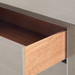 Morris Extra Large 6-Drawer, Taupe Gray and Nickel