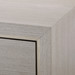 Blake 3-Drawer Side Table, Taupe Gray