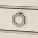 Morris Desk, Blanched Oak and Satin Bronze