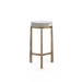 Gideon Small Accent Table, Antique Brass