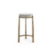 Gideon Small Accent Table, Antique Brass