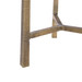 Gideon Small Accent Table, Antique Brass