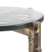 Callum Accent Table, Antique Brass