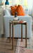 Callum Accent Table, Antique Brass