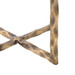 Kyra Accent Table, Antique Brass