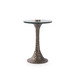Archer Accent Table, Antique Brass