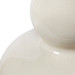 Devon Lamp with Shade 17-inch White Linen, with Nickel, Sand Dollar