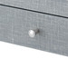 Claudette Desk, Washed Winter Gray, Nickel