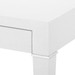 Claudette Desk, Cream, Nickel