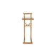 Lucia Accent Table, Gold Leaf