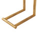 Lucia Accent Table, Gold Leaf