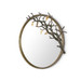 Rowan Mirror, Antique Brass