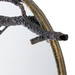 Rowan Mirror, Antique Brass
