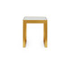 Rialto Nesting Tables Set of 2, Gold Leaf