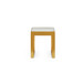 Rialto Nesting Tables Set of 2, Gold Leaf