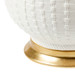 Carla Lamp Without Shade, Blanc de Chine