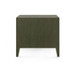 Madeline 3-Drawer Side Table, Deep Olive
