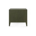 Madeline 3-Drawer Side Table, Deep Olive