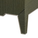 Madeline 3-Drawer Side Table, Deep Olive