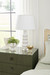 Madeline 3-Drawer Side Table, Deep Olive
