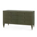 Morris Extra Large 6-Drawer, Deep Olive