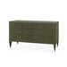 Morris Extra Large 6-Drawer, Deep Olive