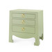 Jacqui 3-Drawer Side Table, Heritage Spring Green