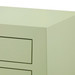 Jacqui 3-Drawer Side Table, Heritage Spring Green