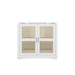 Ariel 2-Door Cabinet - Base Only, Vanilla